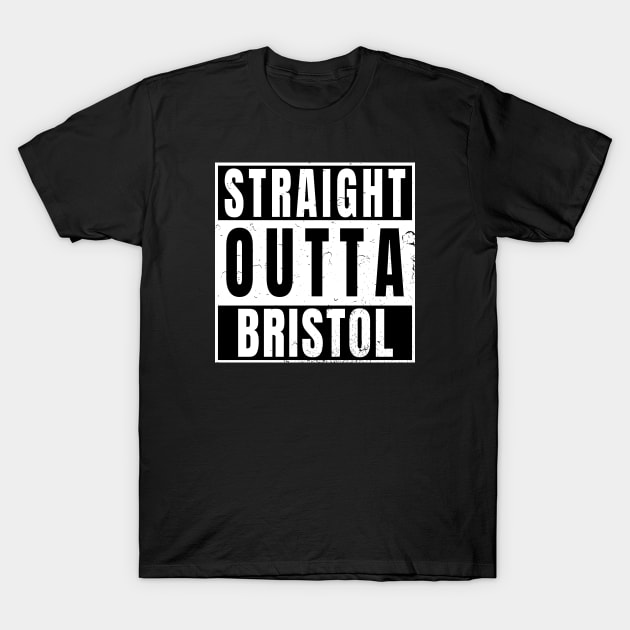 Straight Outta Bristol T-Shirt by Randomart